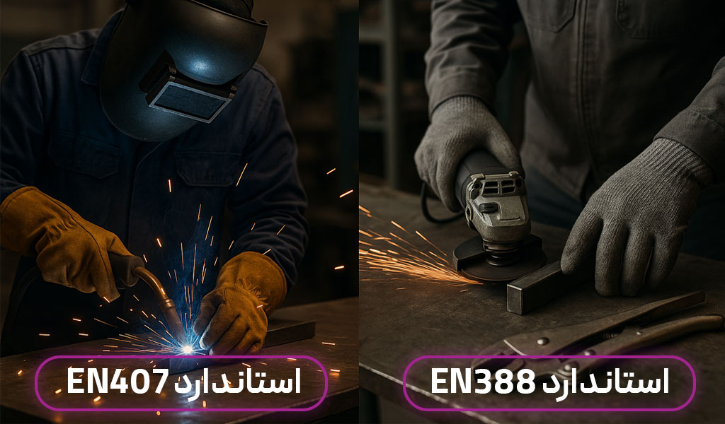 استاندارد EN407 و استاندارد EN388