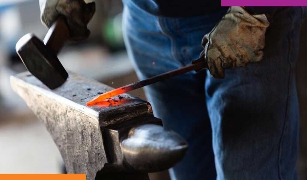 دستکش کار آهنگری