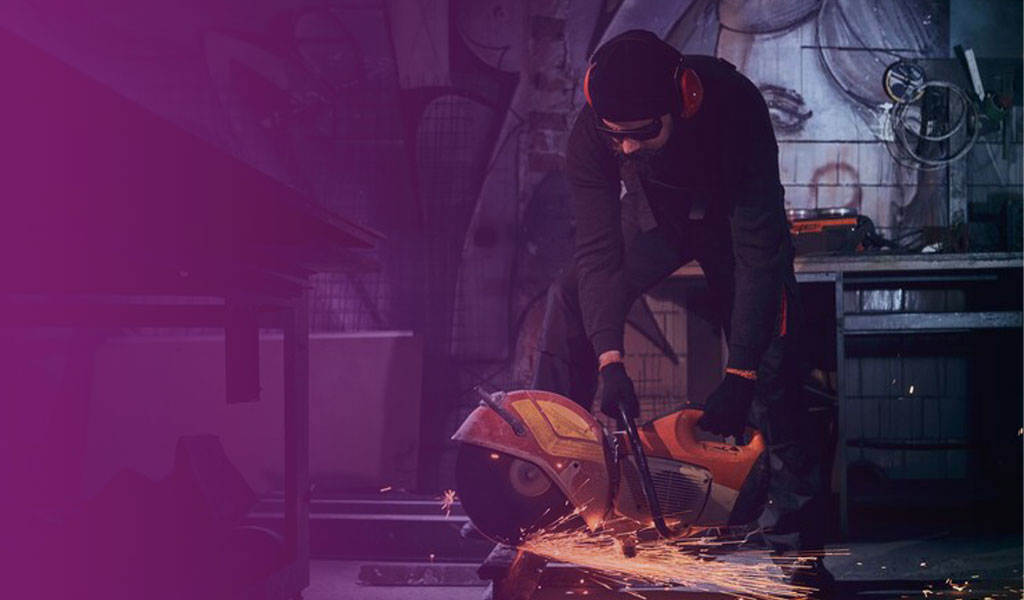 دستکش کار آهنگری